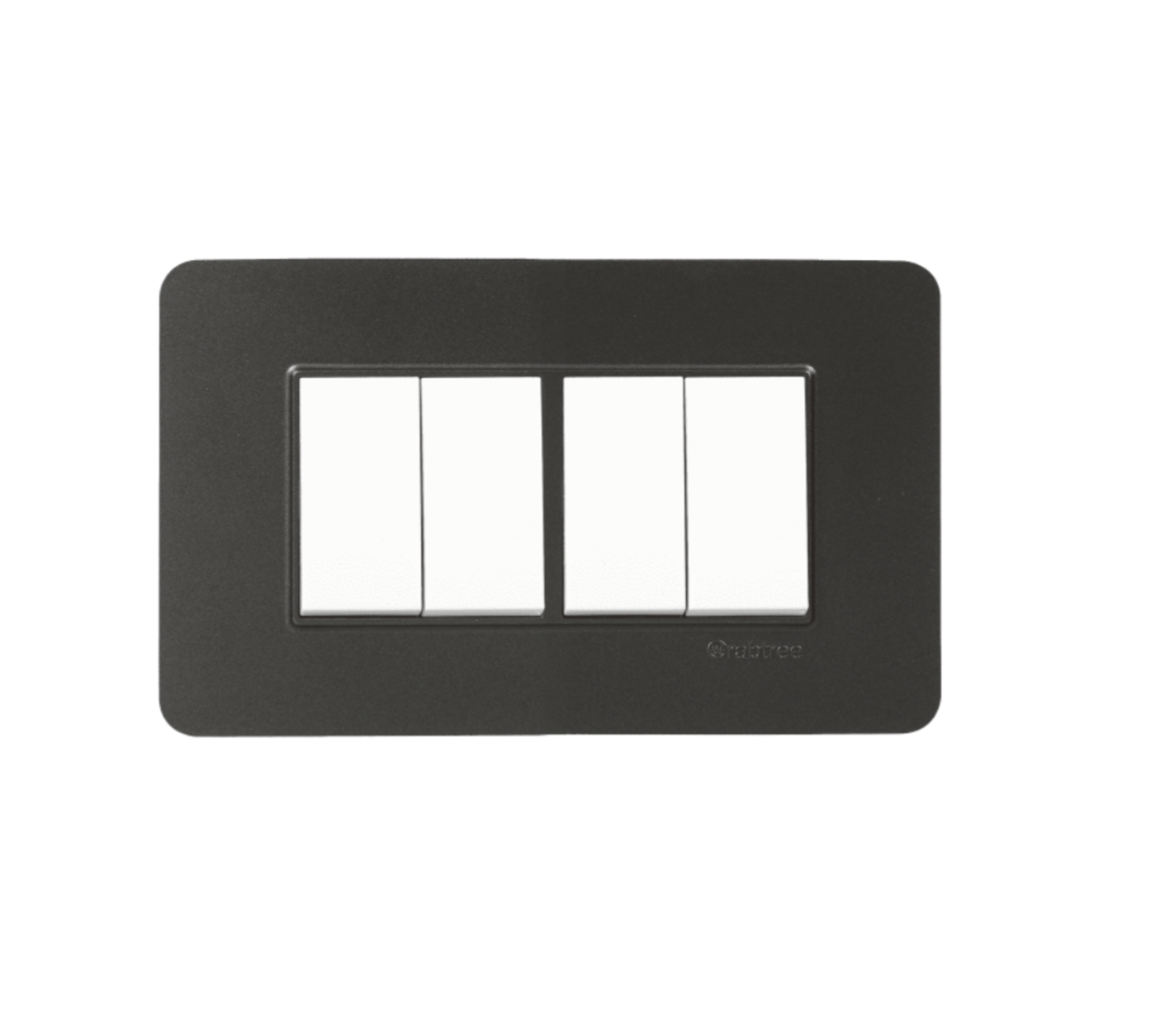 Havells Crabtree Signia 4M Front Plate – Grey